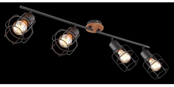 Globo 54037-4 - Spotlámpa WILLA 4xE27/40W/230V