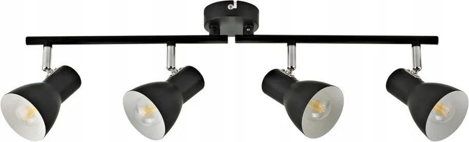 Riado fekete klasszikus spotlámpa