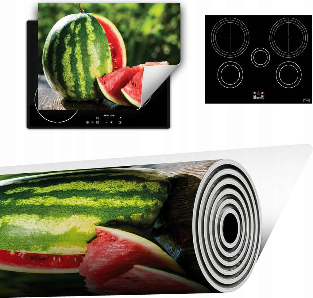 Vinyl Szőnyeg A Konyhába Több Hely 70x52 zöld görögdinnye