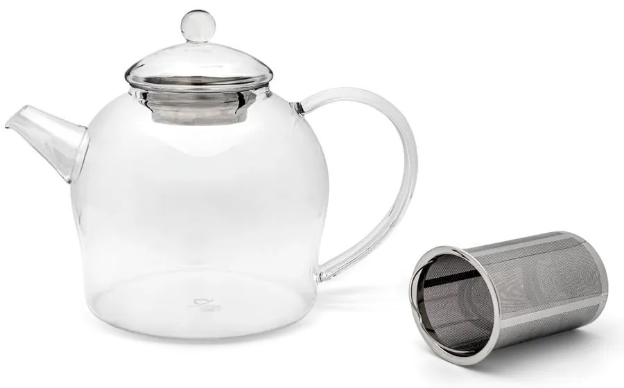 Minuet Santhee üveg teáskanna szűrővel, 1,5 - Bredemeijer