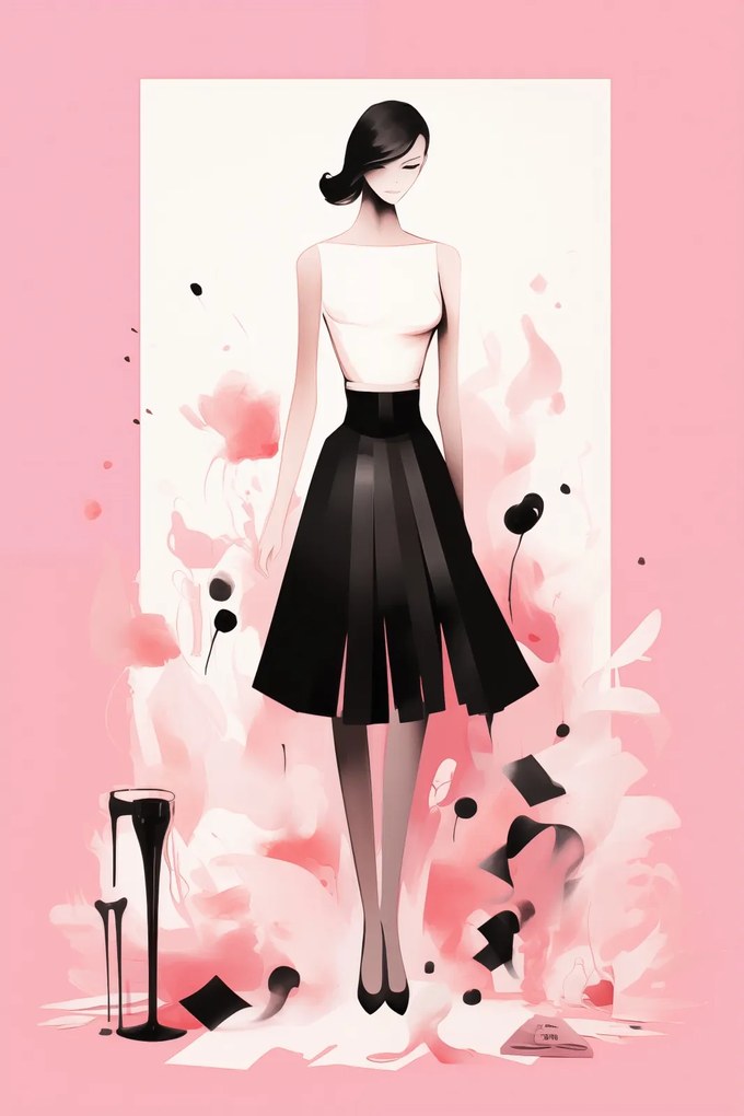 Poszter 30x45cm Pasztell Love