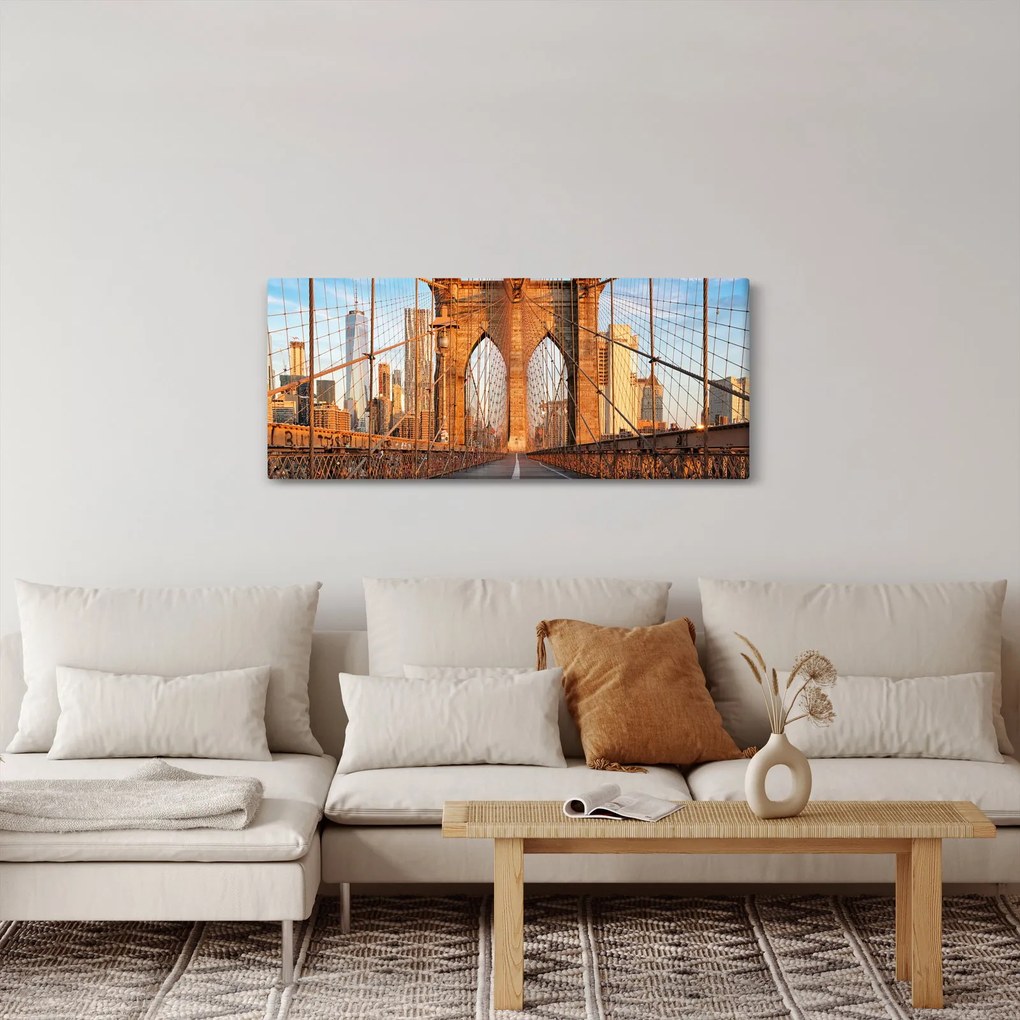 Kép - Brooklyn híd (120x50 cm)