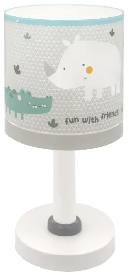 Dalber 60621 - Gyereklámpa RHICO AND CROCO 1xE14/8W/230V