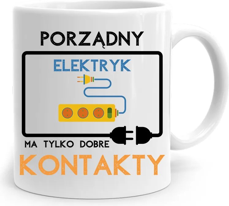 Bögre Ajándék Villanyszerelőnek Rendes Villanyszerelő fényképes nyomtatással