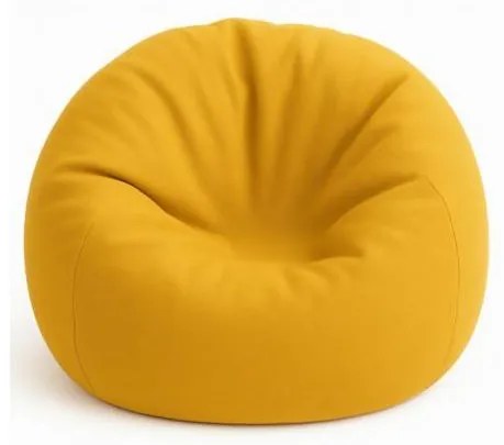 Lazy Manó babzsákfotel gyerekeknek – mustársárga