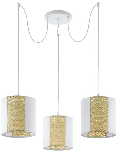 Eglo 43403 - Csillár zsinóron ARNHEM 3xE27/40W/230V pók