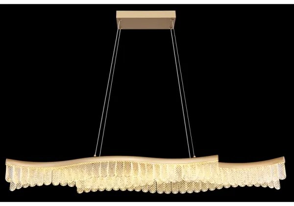 Globo 67348HG - LED Csillár zsinóron JULIET LED/35W/230V 3200K arany