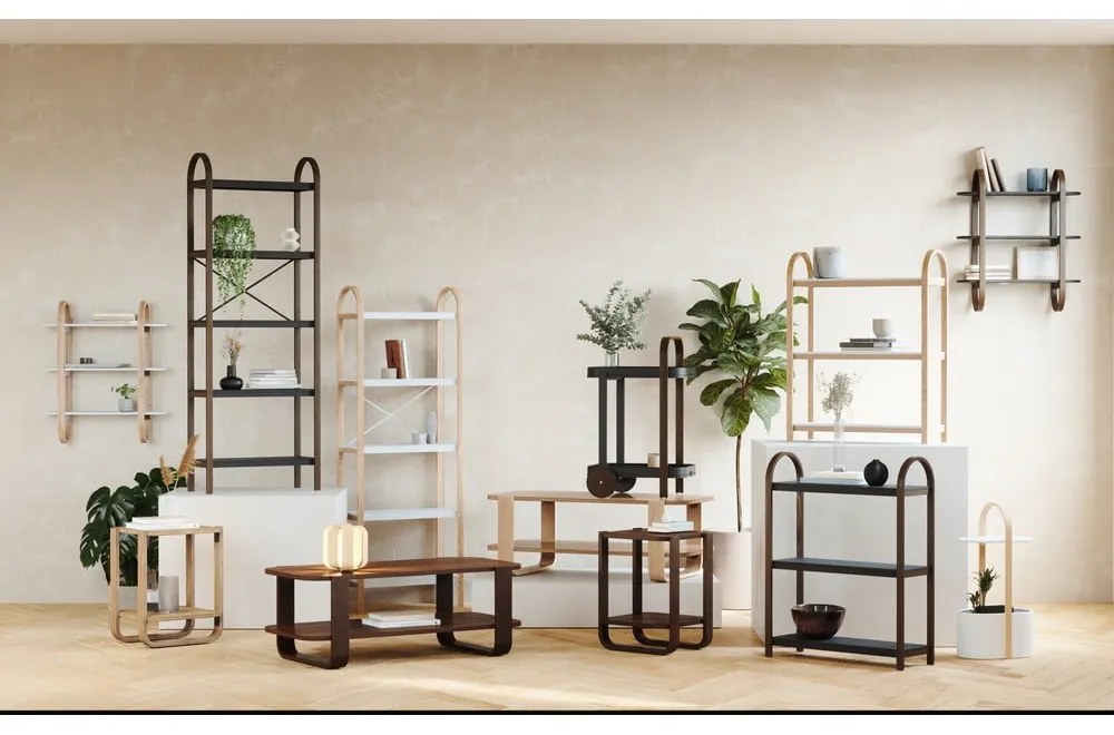 Eukaliptusz tárolóasztal 38x42 cm Bellwood – Umbra