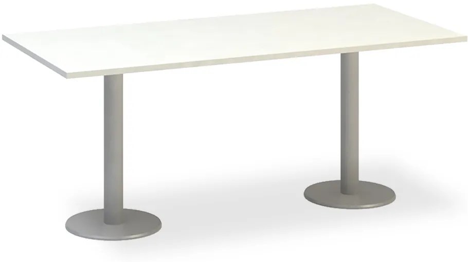 ProOffice tárgyalóasztal 180 x 80 cm, fehér