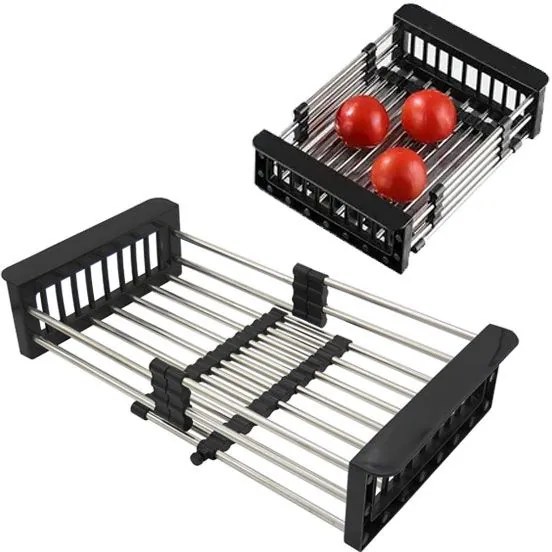 Teleszkópos Csöpögtető mosogatóhoz fekete