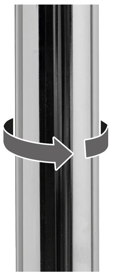 Fekete kárpitozott állítható magasságú bárszék szett 2 db-os (ülésmagasság 63 cm) – Casa Selección