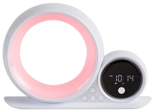 Rabalux 76109 - LED RGB Asztali lámpa hangszóróval WAKEWAY LED/5W/230V