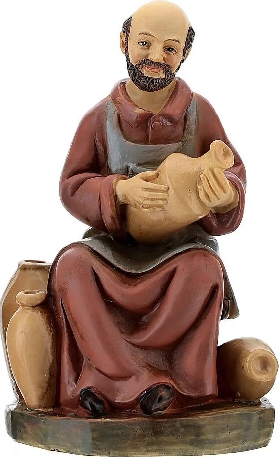 Betlehem figura "Agyag kancsók eladója"- 15cm magas figurákhoz