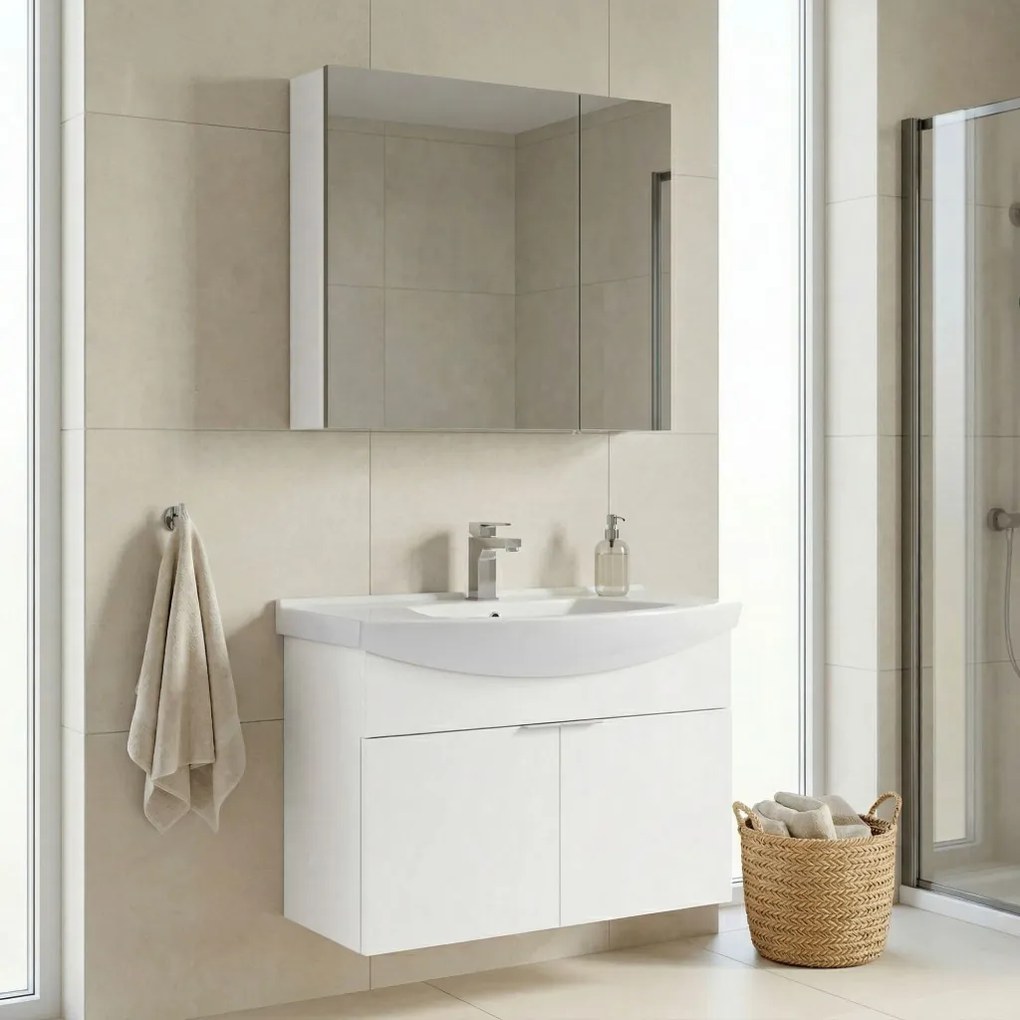 Purus mosdószekrény, 80 cm – TR785PNC1711