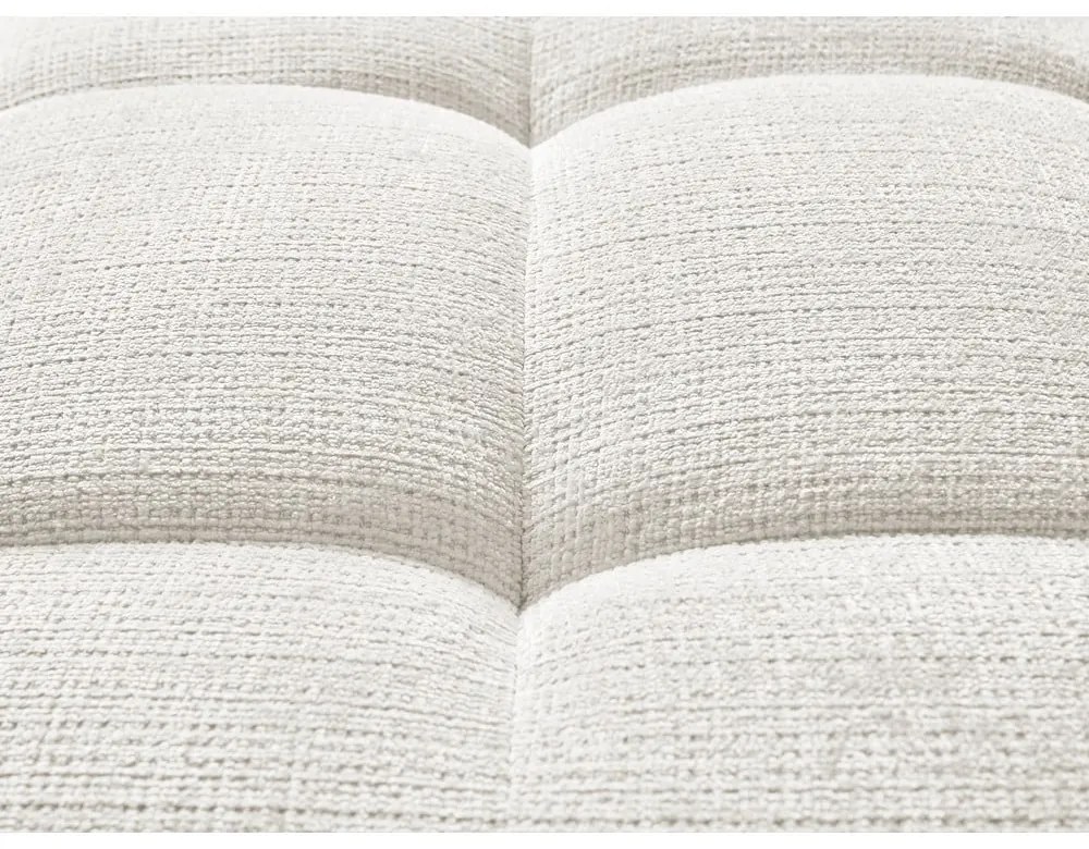 Fehér zsenília kanapé 264 cm Ivane – Bobochic Paris