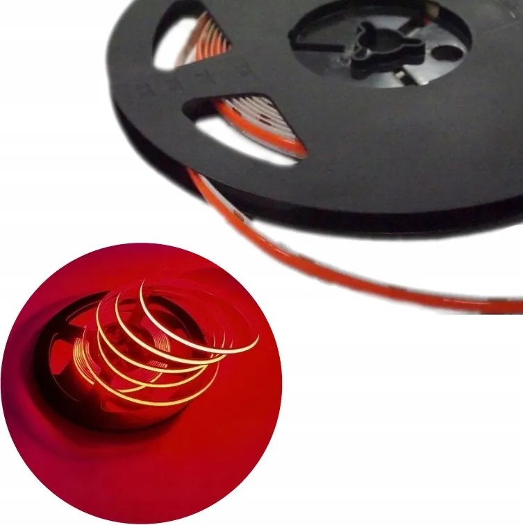 Led szalag Egyszínű Piros Fény Tekercs 5m Bútor háttérvilágítás 45W