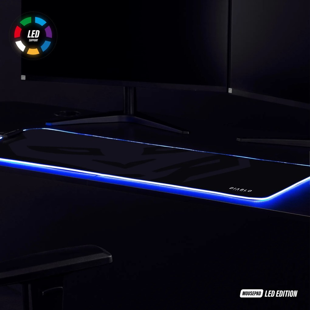 Diablo Chairs LED EDITION GAMER ALÁTÉT