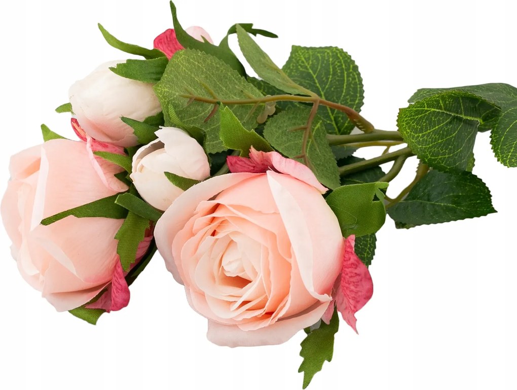 Műrózsa rózsaszín 39cm magas