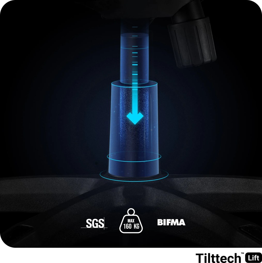 Gamer szék műbőr King Size, fekete: Diablo X-One 2.0