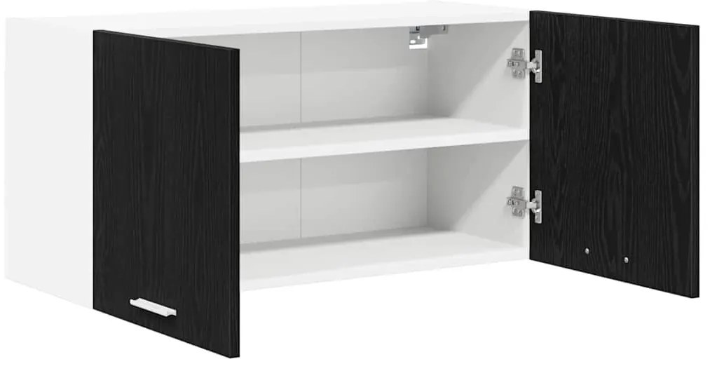 Függő szekrény Riga Fekete tölgy 80 x 31 x 40 cm Faanyag