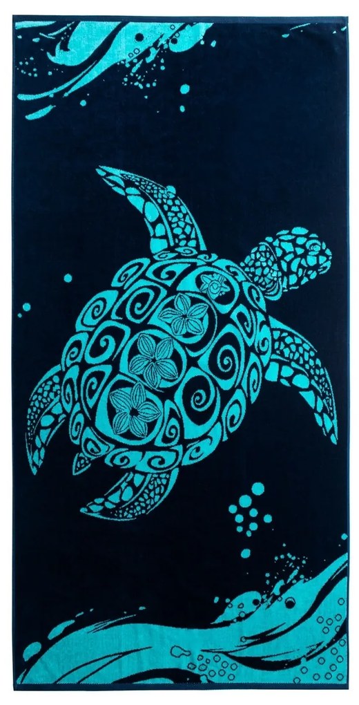 DecoKing Turtle strandtörülköző, 90 x 180 cm