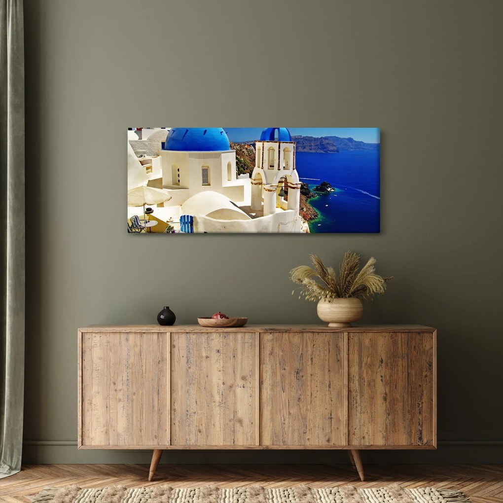 Kép - Santorini, Görögország (120x50 cm)