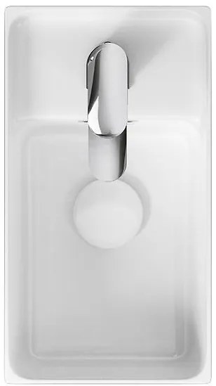 Cersanit - SET B107 Crea szekrény + Crea 40 mosdó, szürke, S801-281