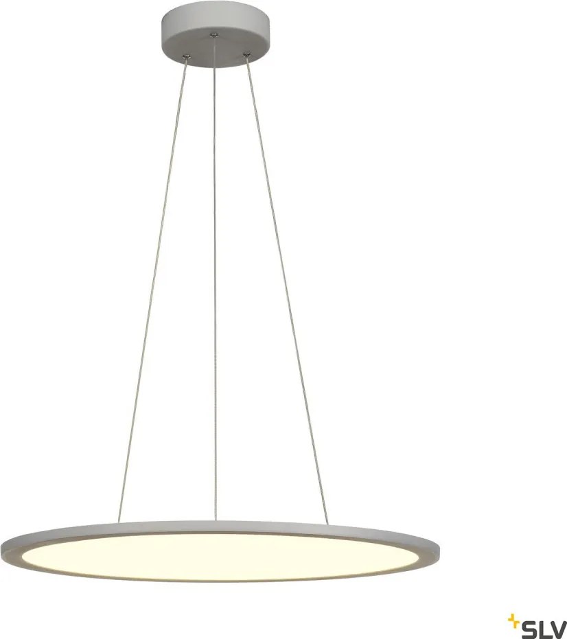 SLV 1003047 PANEL Modern Led Függesztett Lámpa Szürke LED IP20
