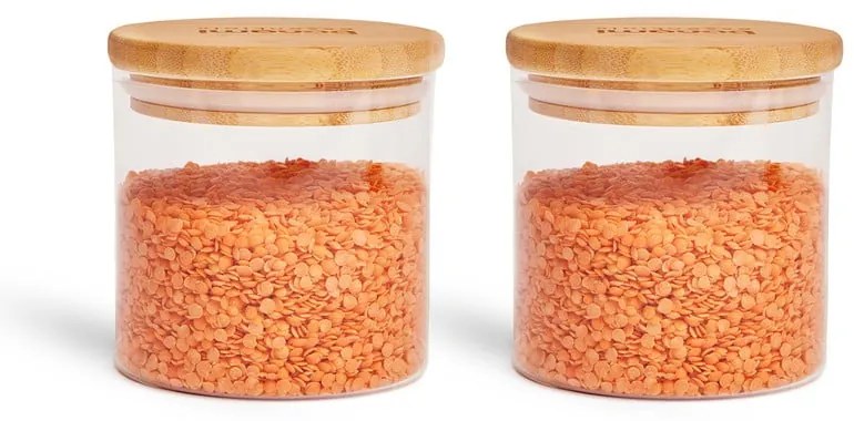 Élelmiszertartó üveg doboz szett 2 db-os – Bonami Essentials