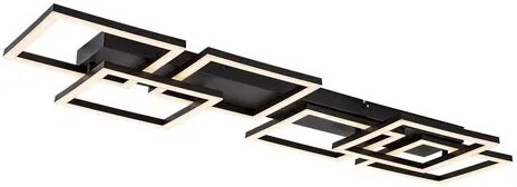 RÁBALUX 71390 FATMA Modern LED Mennyezeti Lámpa Fekete IP20