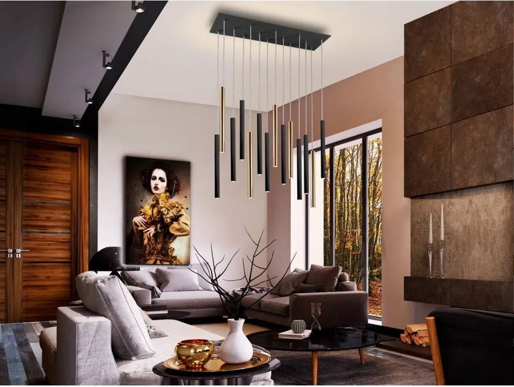 SCHULLER 373425 VARAS Hengeres Függesztett Lámpa LED IP20