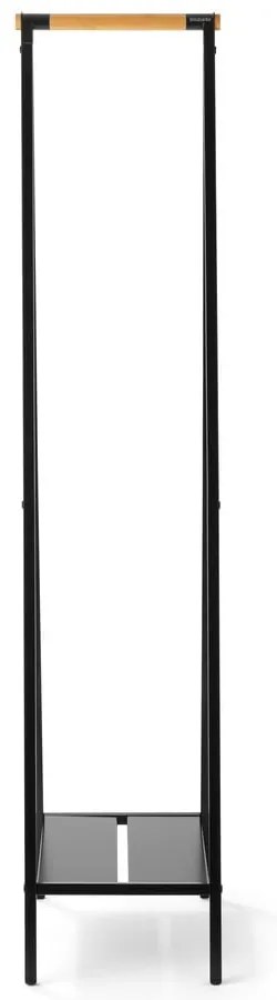 Fekete acél ruhatartó állvány Linn – Brabantia