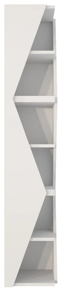 könyvespolc Arrow - White