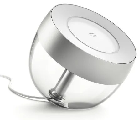 Philips Hue IRIS LED RGB asztali lámpa, állítható, 8,2W, 230V, ezüst
