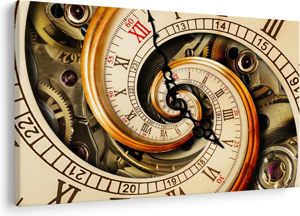Egy óra képe (90x60 cm)