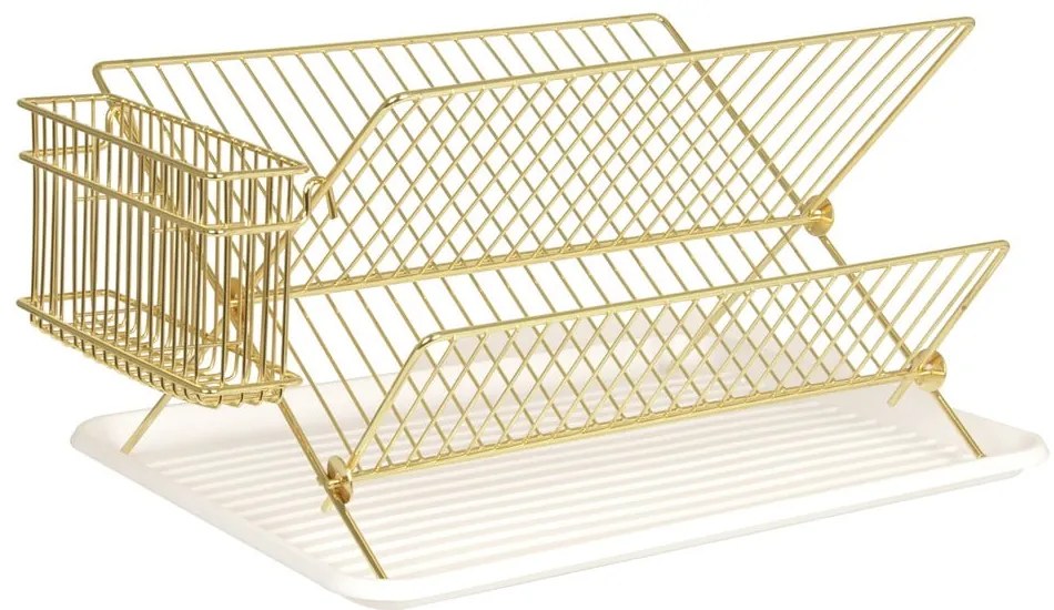 Rack aranyszínű edénycsepegtető - Present Time