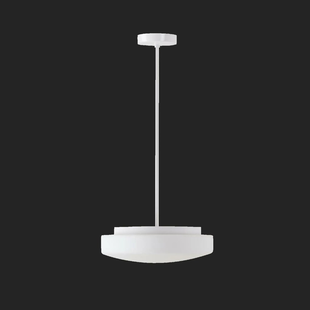 Osmont 54095 Edna P3 függesztett üveg lámpa fehér IP40 2x75W E27