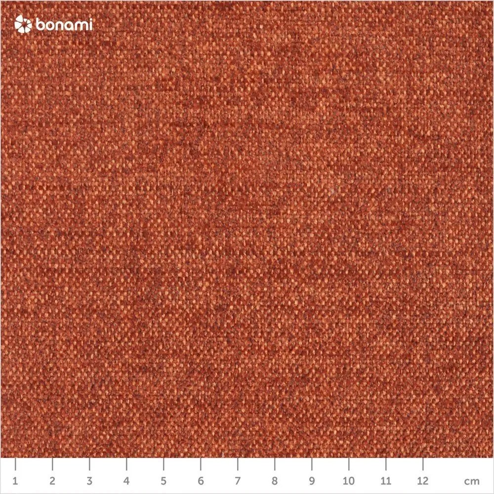 Scandic Lagom narancssárga kinyitható U alakú kanapé, bal oldalas - Miuform