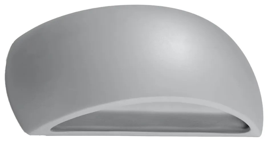 Palermo szürke kerámia falilámpa - Sollux