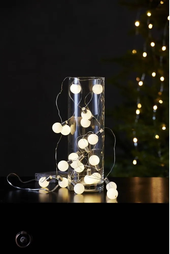 Elemmel működő fényfüzér, izzók száma 20 db, hosszúság 300 cm Mini Glow – Star Trading