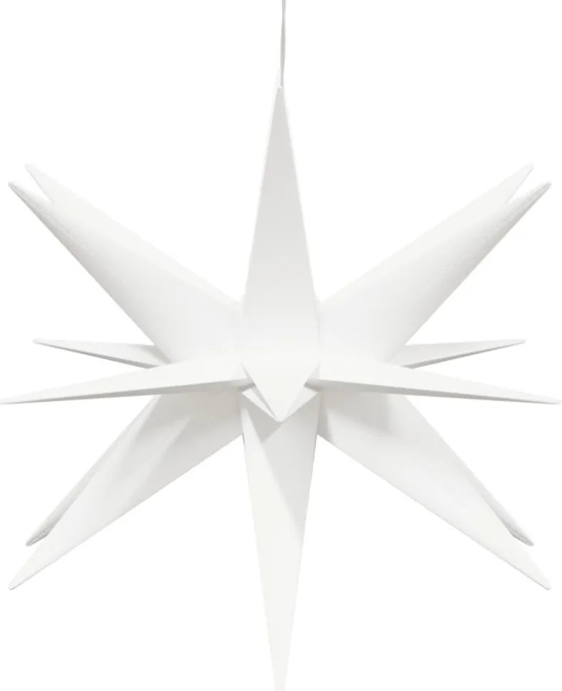 összecsukható fehér karácsonyi lámpa LED-del 43 cm