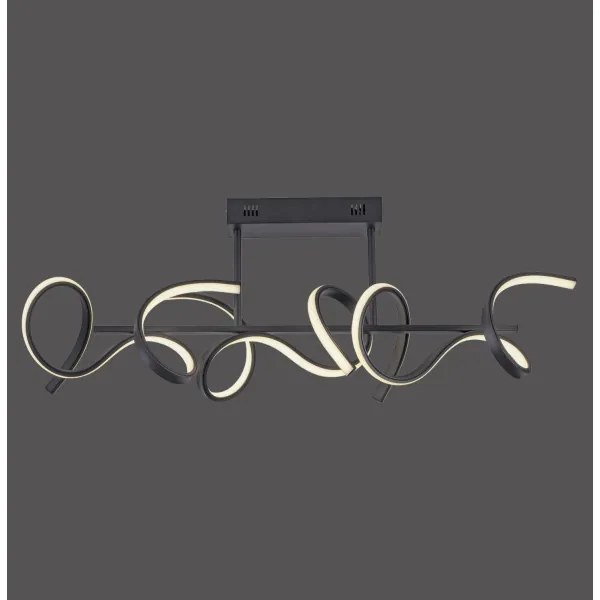 Leuchten Direkt 19032-18 - LED Szabályozható csillár rúdon CURLS 3xLED/25,8W/230V