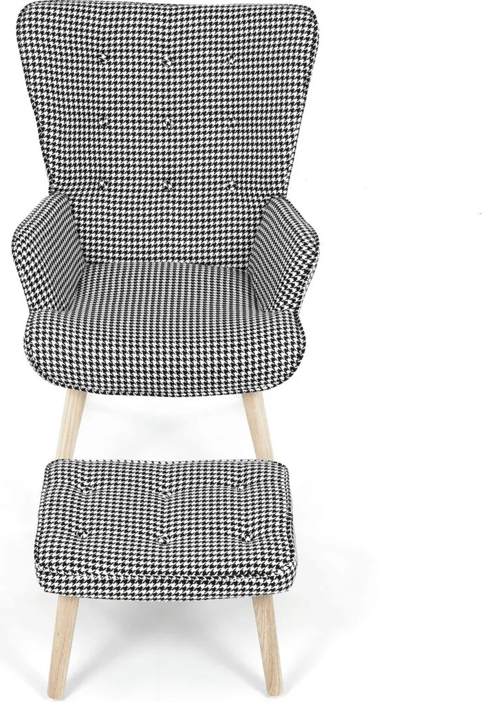 Többszínű relaxfotel, szövet kárpitozással, AK-305B PEP2