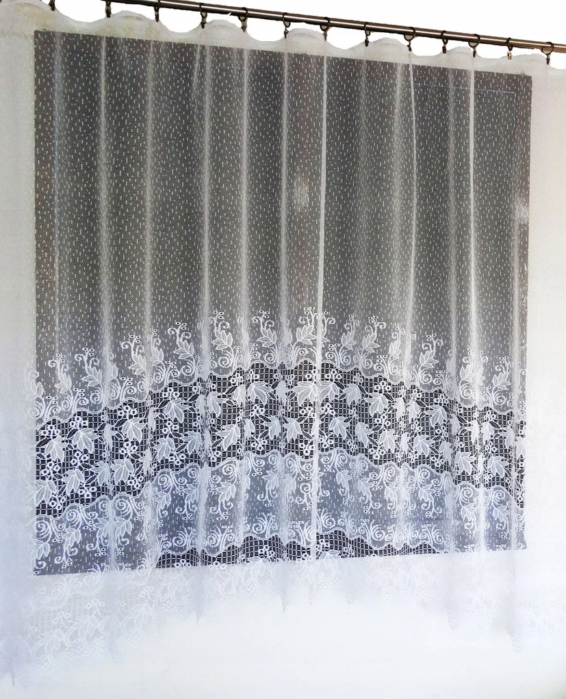 Mg Függöny 732/809 Fehér 310X180 kész Bt pol