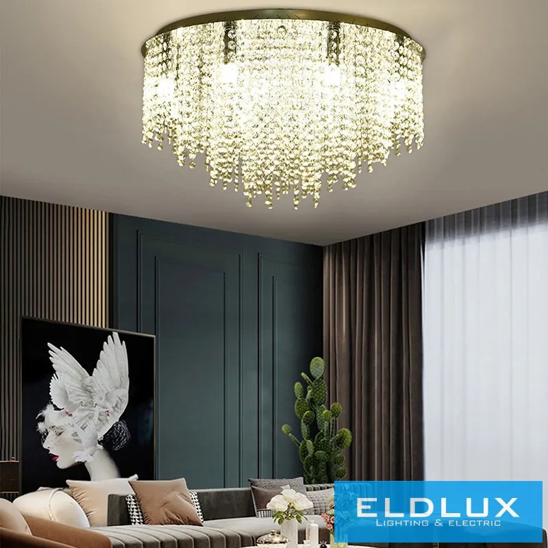 ELDLUX OMX6003-D600 ELDILEN Kristály Mennyezeti Lámpa IP20