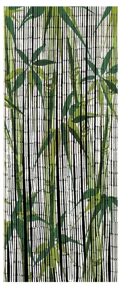Zöld bambusz függöny ajtóra 200x90 cm Bamboo - Maximex