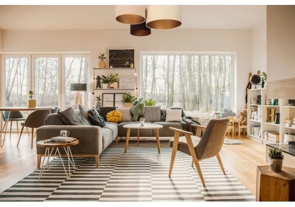 Mennyezeti lámpa SPACE 3xE27/60W/230V