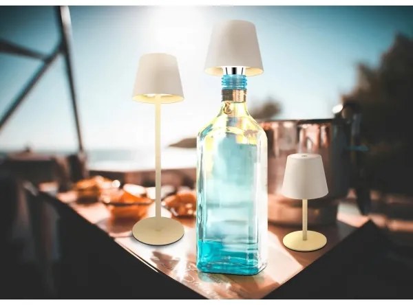 Globo 58488S - LED dimmelhető, érintéses, újratölthető kültéri lámpa VANNIE 3W/5V IP54 1800 mAh