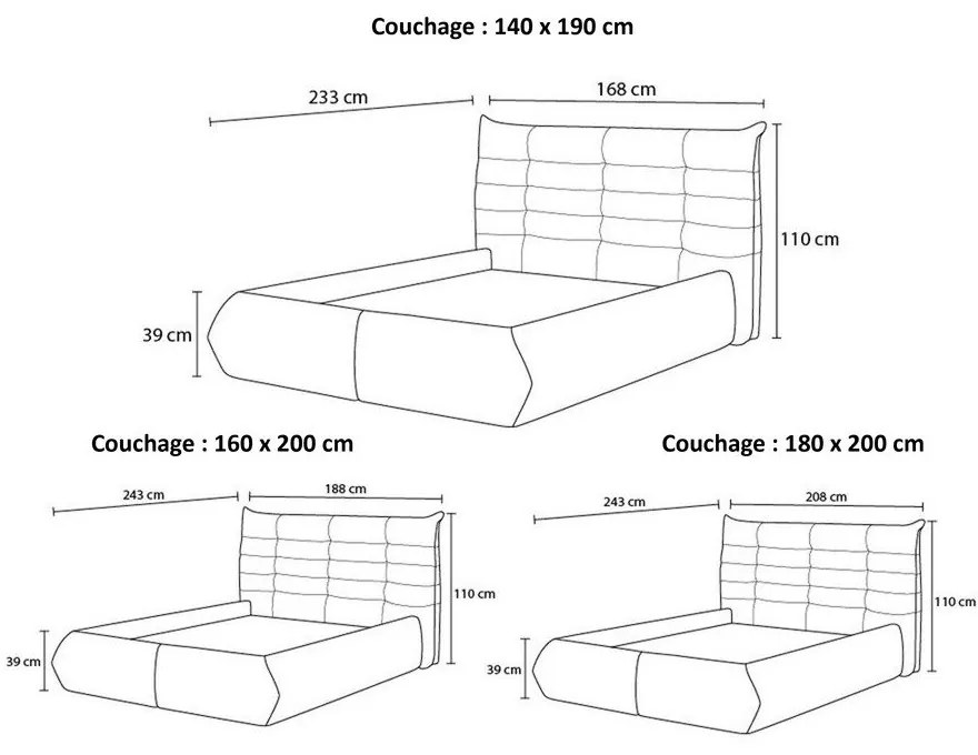 Sötétzöld kárpitozott franciaágy tárolóhellyel, ágyráccsal 160x200 cm Clothilde – Bobochic Paris