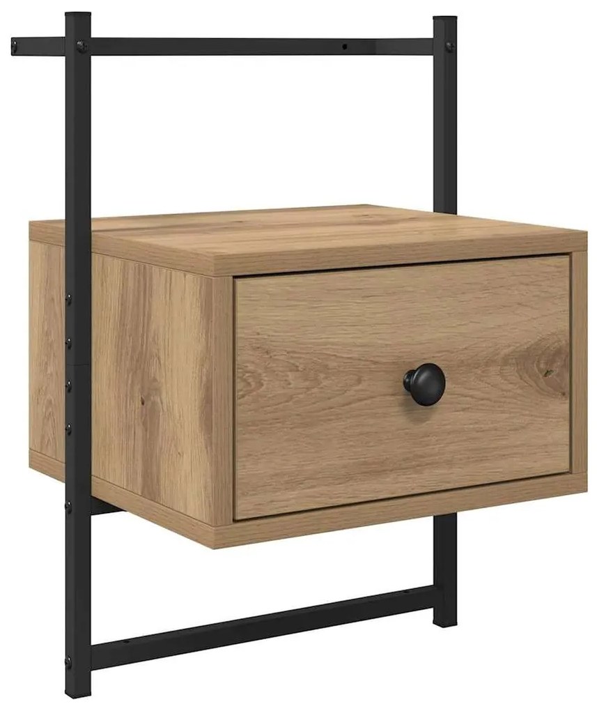 Éjjeliszekrény fiókkal Artisan tölgy 35 x 30 x 51 cm Faanyag